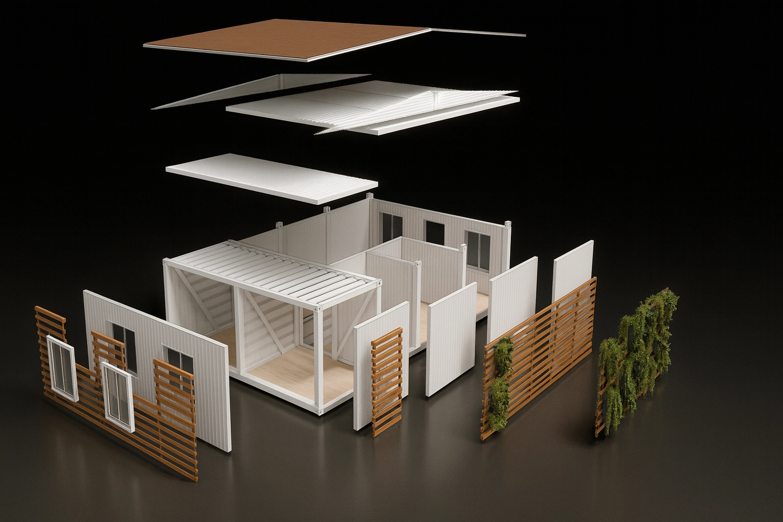 Restaurante con Luz Natural y Vegetación